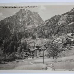 CPA Cergnieux Fontaine La Barmaz sur les Marécottes Suisse