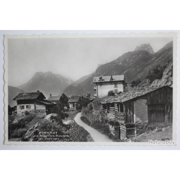 CPA Finhaut Les aiguilles Rouges et Les perrons Suisse