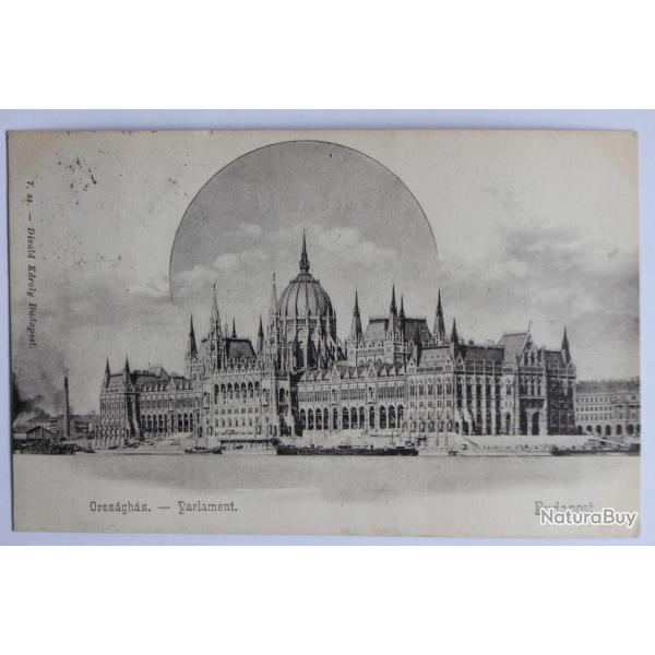 CPA Orszaghaz Parlament Budapest Hongrie