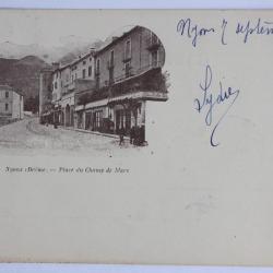 CPA Nyons Place du Champ de Mars Drôme