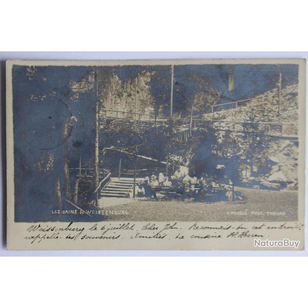 CPA Les bains de Weissenburg J. Moegl� phot. Thoune Suisse