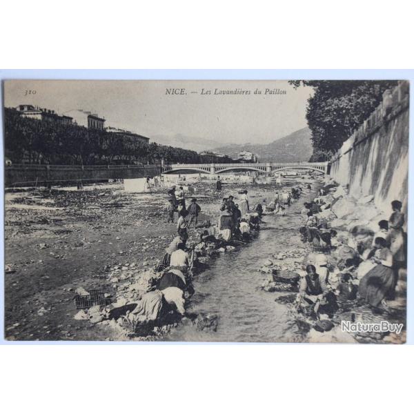 CPA Nice Les lavandi�res du Paillon