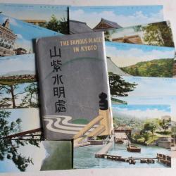 Pochette 11 cartes postales anciennes The famous places in Kyoto Japon