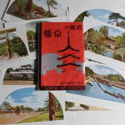 Pochette 16 cartes postales anciennes View of Kyoto Japon