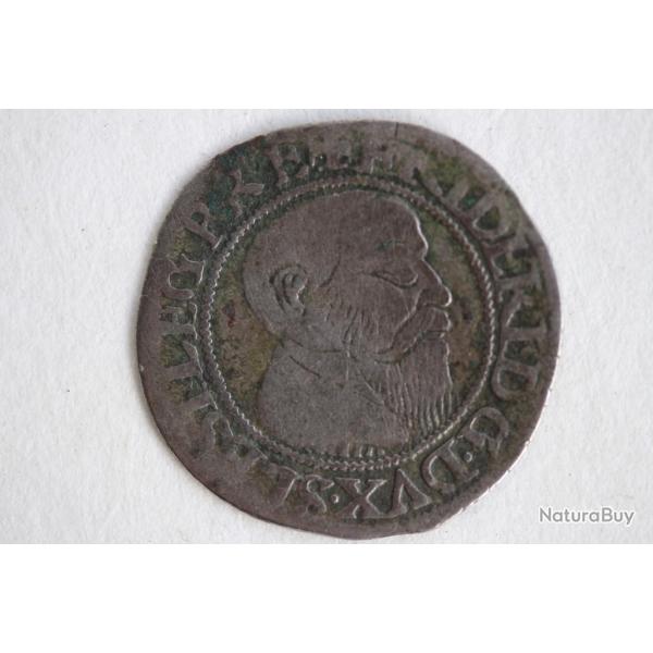 Monnaie 1 Groschen 1543 Friedrich II Duch� Legnica-Brzeg (Sil�sie)