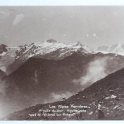 CPA Les Alpes Pennines  Valais Suisse