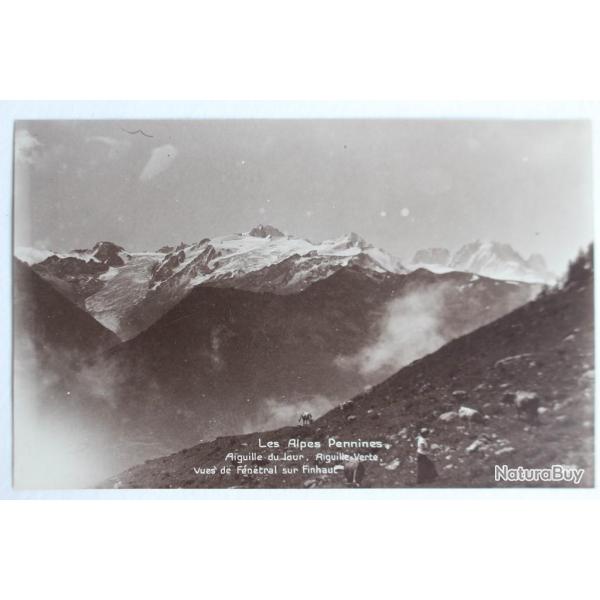 CPA Les Alpes Pennines  Valais Suisse