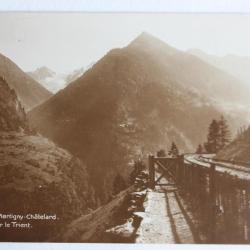 CPA Ligne du Matigny-Châtelard Valais Suisse