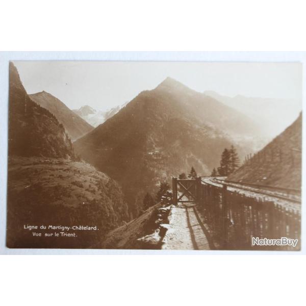 CPA Ligne du Matigny-Ch�telard Valais Suisse
