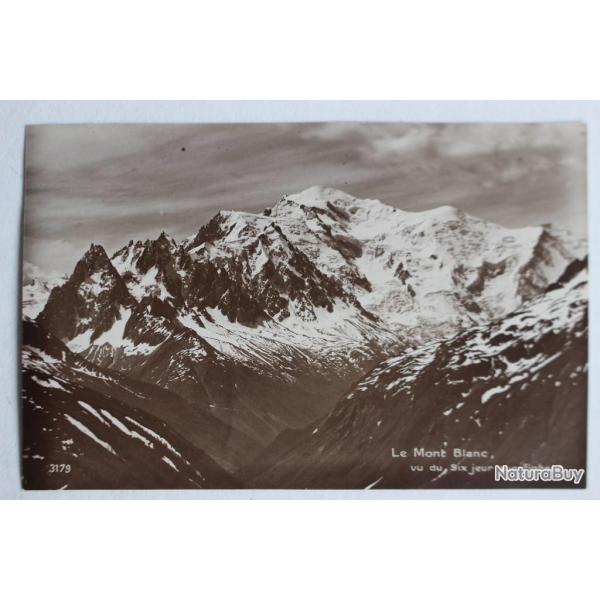CPA Le Mont Blanc vu du Six jeur sur Finhaut Valais Suisse