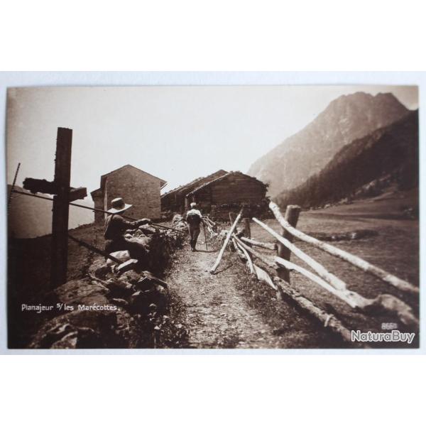 CPA Planajeur s/ les Mar�cottes Valais Suisse