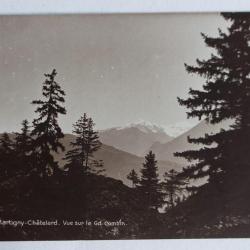 CPA Ligne du Matigny-Châtelard Valais Suisse