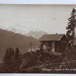 CPA Témelet Aiguille du Tour et Glacier des Fonds Valais Suisse