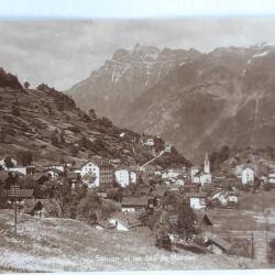 CPA Salvan et les Dts de Morcles Valais Suisse