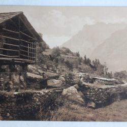 CPA Salvan Chalets du Biolley et les Dents de Morcles Suisse