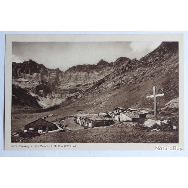 CPA Emaney et les Pointes � Boillon Valais Suisse