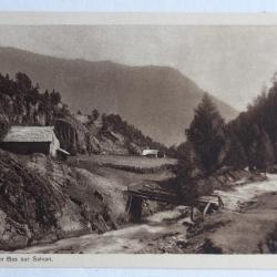 CPA Van d'en Bas sur Salvan Valais Suisse