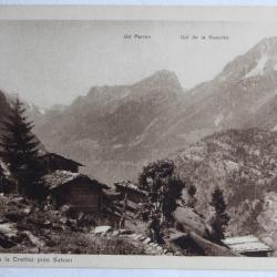 CPA Paysage à la Crettaz près Salvan Valais Suisse