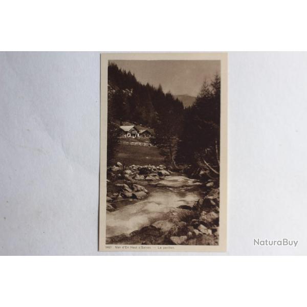 CPA Van d'En-Haut s/ Salvan Le pavillon Valais Suisse