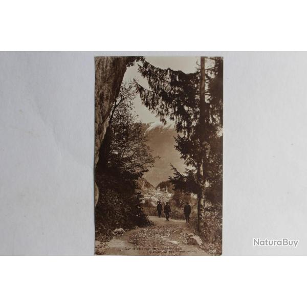 CPA Sur le chemin des Mar�cottes Salvan Valais Suisse