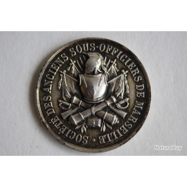 Monnaie Soci�t� Sous-Officier Marseille 11 novembre 1883