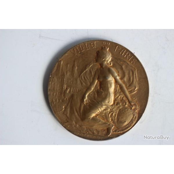 M�daille Association polymathique Bois-Colombes 1934 vermeil