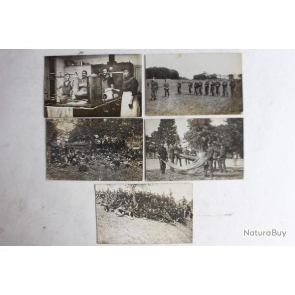 Anciennes cartes photos �cole de recrue infanterie Lausanne militaria