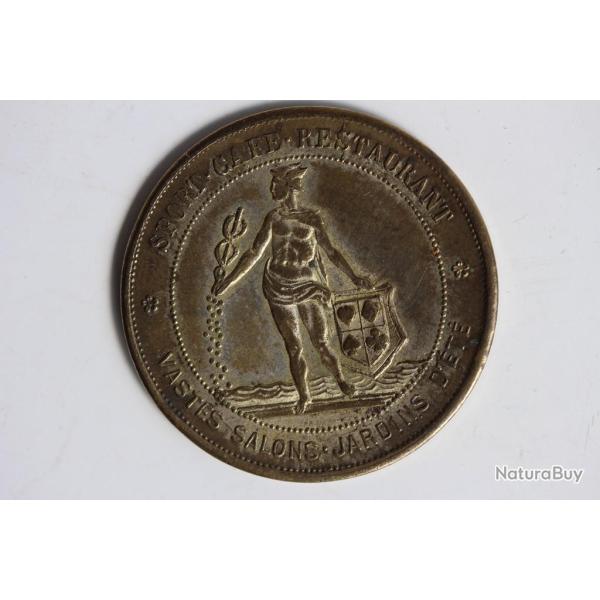 Jeton publicitaire E. Drieux Nantes Sport Caf� Restaurant jeux