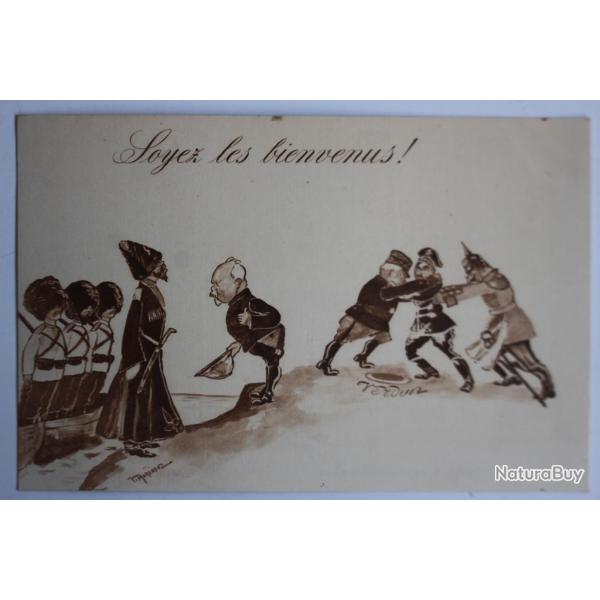 CPA illustr�e Guerre 14-18 Verdun Soyez les Bienvenus Marendaz