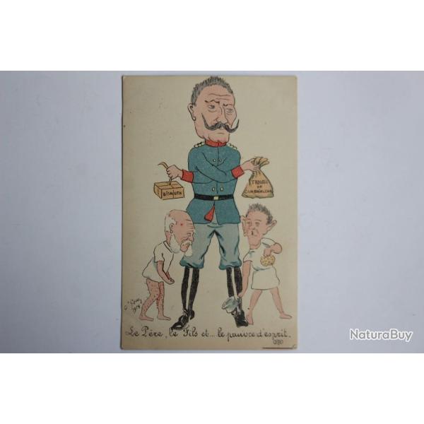 CPA illustr�e Guerre 14-18 Caricature Guillaume II O'G�ne