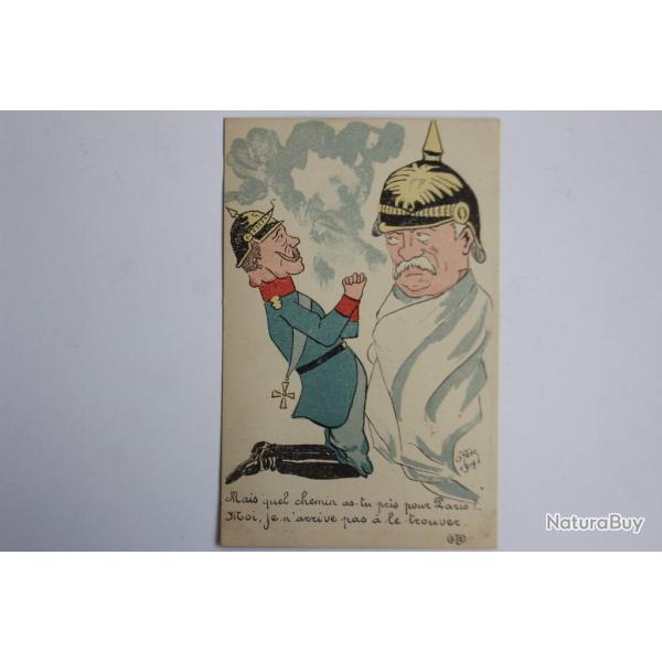 CPA illustr�e Guerre 14-18 Caricature Guillaume II O'G�ne