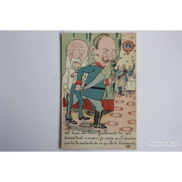CPA illustr�e Guerre 14-18 Caricature Guillaume II O'G�ne