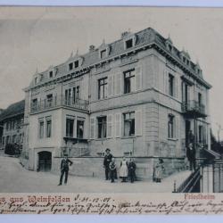 Carte postale ancienne Gruss aus Weinfelden Friedheim Suisse