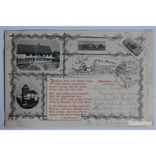 Carte postale ancienne Bewangen (Frauenfeld) Suisse