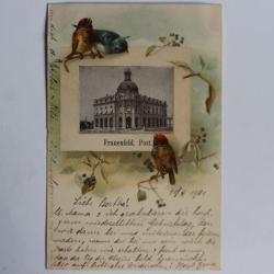 Carte postale ancienne Frauenfeld post Suisse