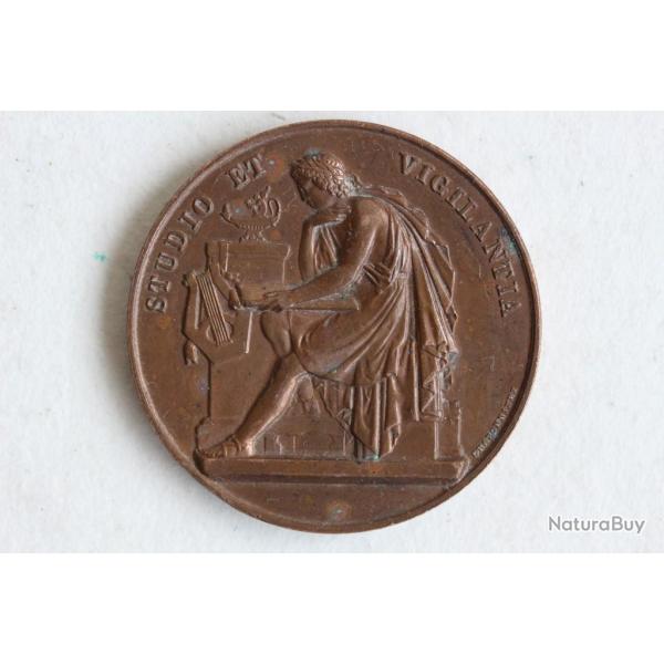 M�daille G�n�ral Dufour commandant arm�e f�d�rale 1847 Suisse