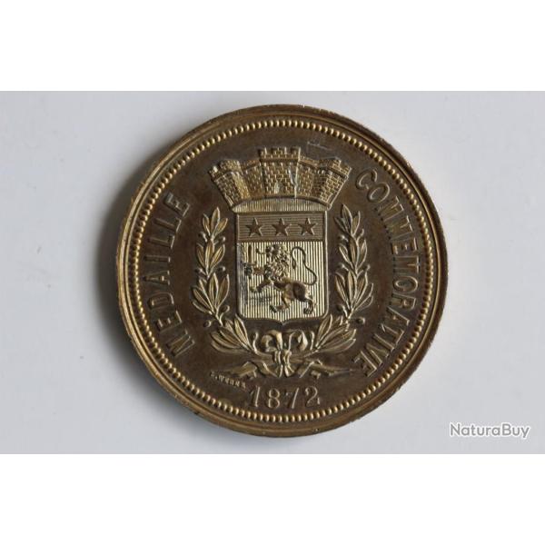 M�daille comm�morative Exposition universelle LYON 1872