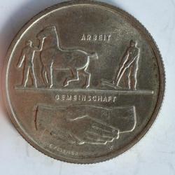 Monnaie argent 5 Francs 1939 Landesausstellung Z&uuml;rich