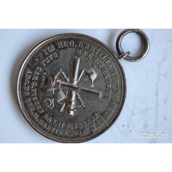 M�daille Manoeuvres 1� corps d'arm�e Gen�ve 1895