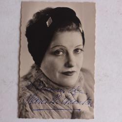 Marcelle Chantal Autographe photo dédicacée