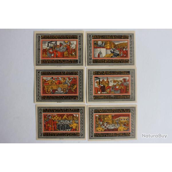 Billets de n�cessit� 50 Pfennig Ettlingen 1921 Allemagne