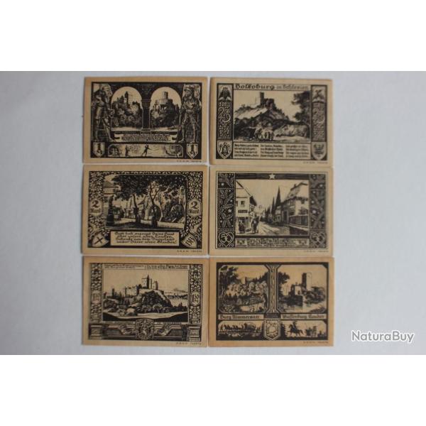 Billets de n�cessit� 50 Pfennig Bolkenhain 1921 Sil�sie