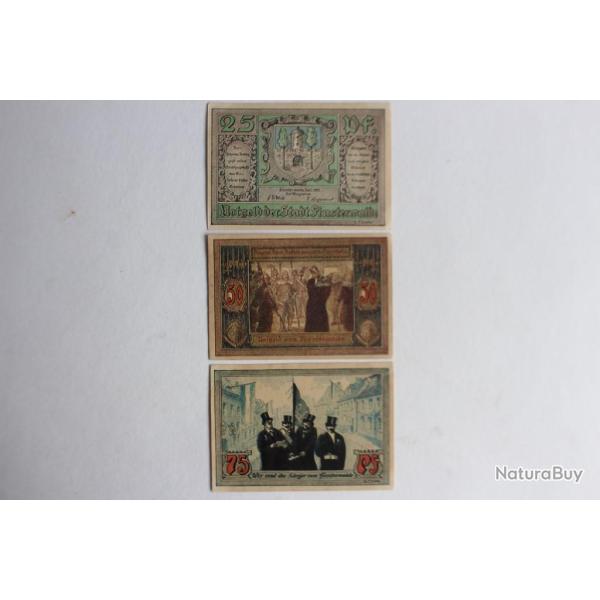 Billets de n�cessit� Pfennig Finsterwalde 1921 Allemagne