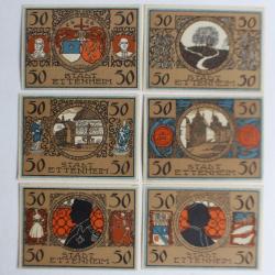 Billets de nécessité 50 Pfennig Ettenheim 1922 Allemagne