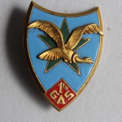 Insigne militaire 1er G.A.S. Sahara vautour