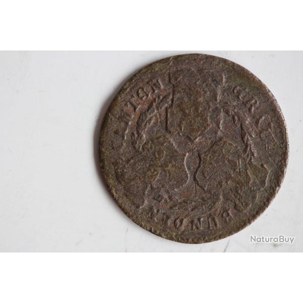 Monnaie 1/2 Batzen Canton de Graub�nden Grisons 1836 Suisse