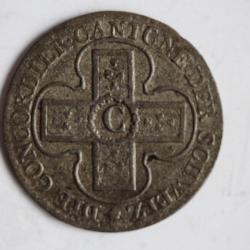 Monnaie 1 Batzen Canton de Solothurn 1826 Suisse