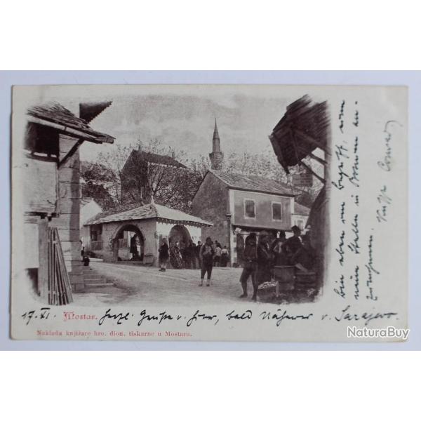 Carte postale ancienne Mostar Bosnie-Herz�govine