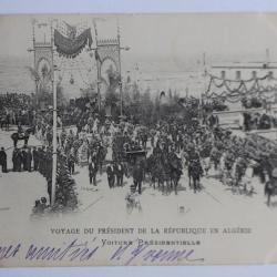 Carte postale ancienne Voiture Présidentielle Algérie