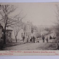 Carte postale ancienne Chabet-El-Ameur Gendarmerie Nationale Algérie
